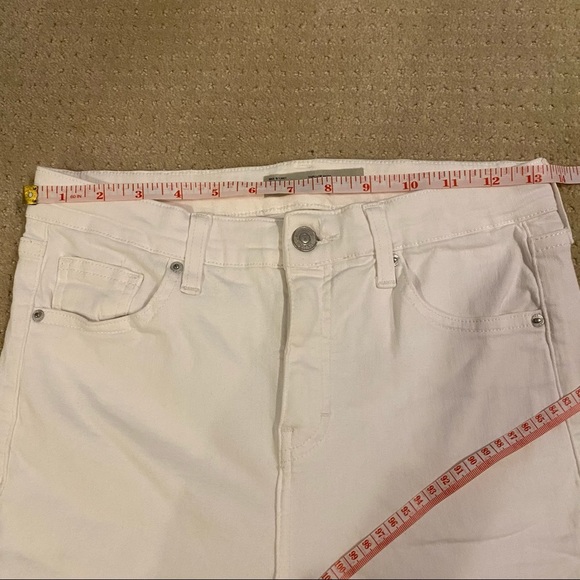 TOPSHOP White High Waisted Jamie Skinny Jeans - Picture 8 of 11
